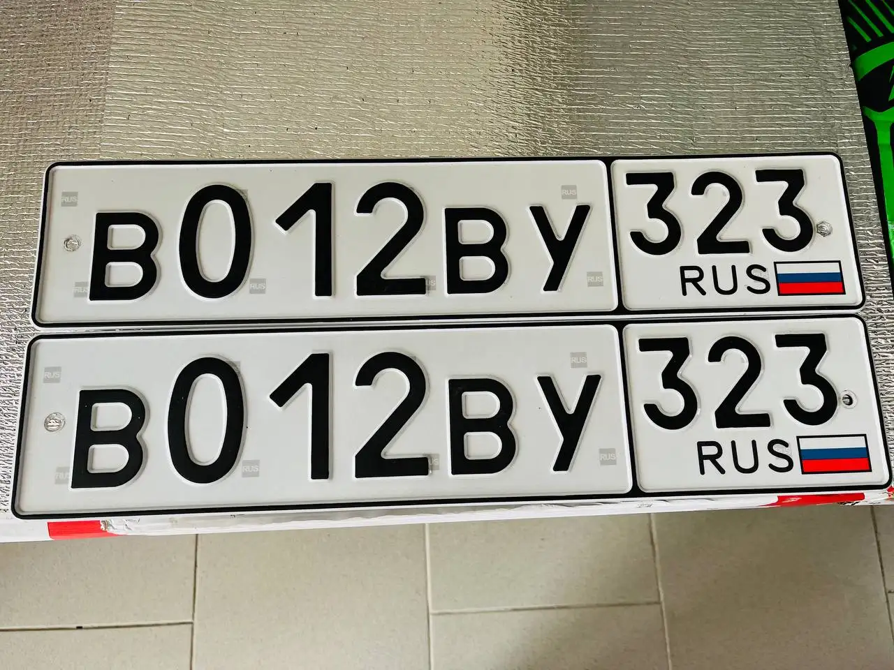 Продажа автомобильного номера 012 ВВУ 323 - Номера (Авто) в Краснодар