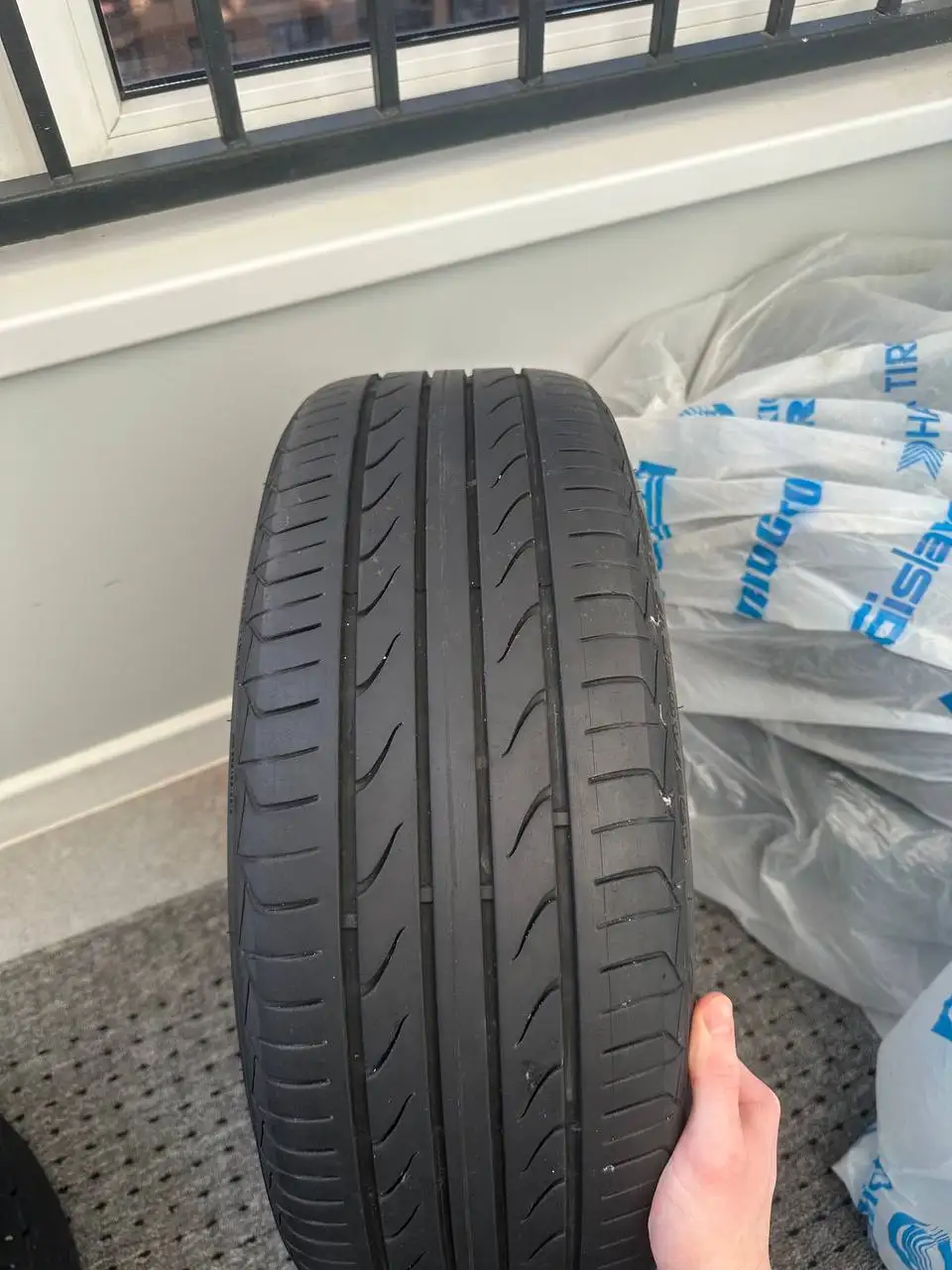 Литые диски R17 4x98 с резиной для Приоры - Запчасти (Авто) в Краснодар