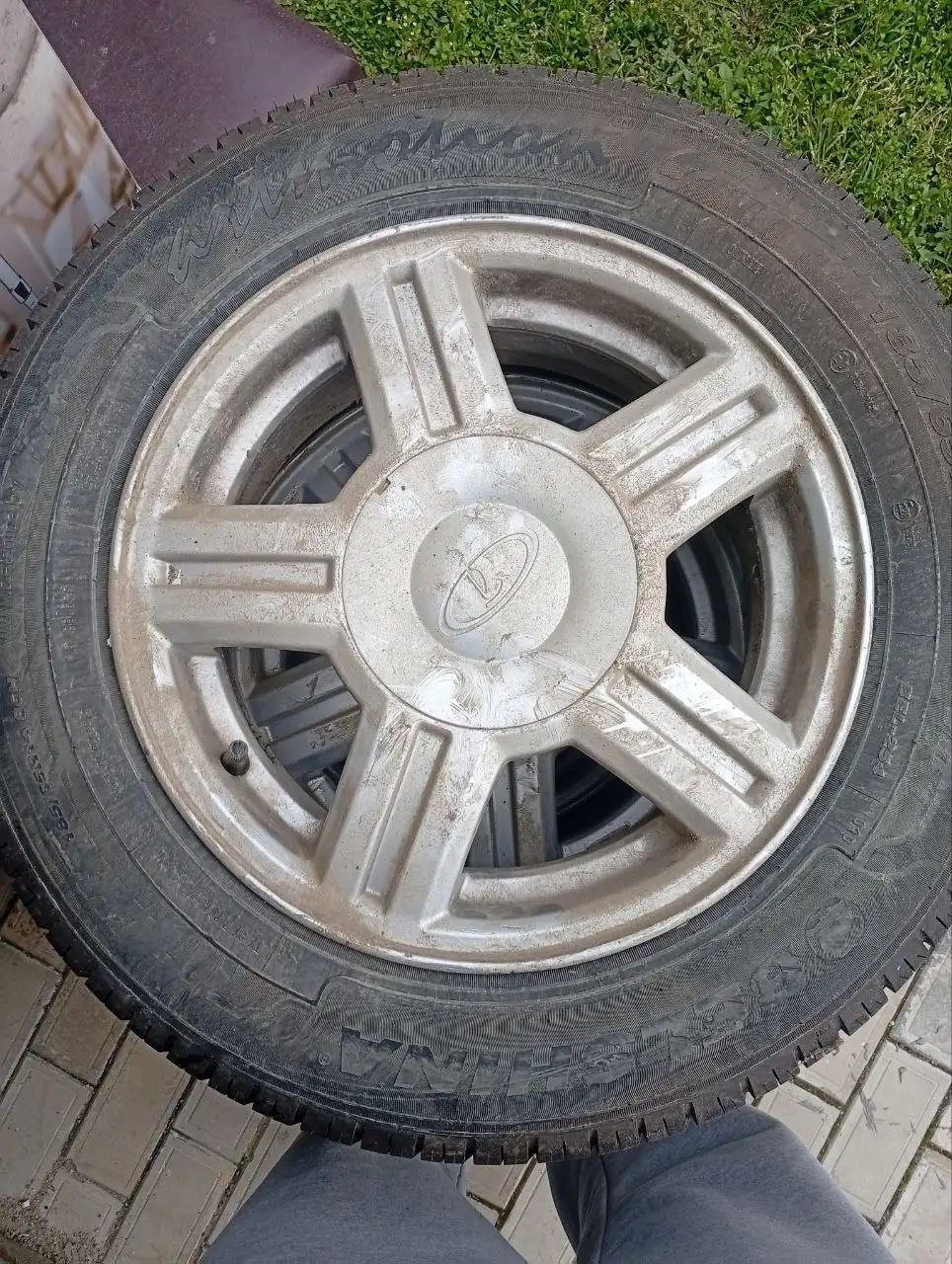 Продажа дисков R14 с резиной - Диски и шины (Запчасти) в Краснодар