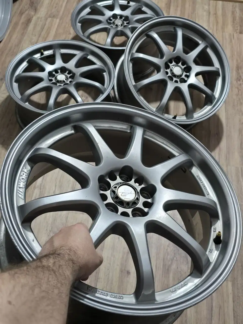 Комплект дисков WORK EMOTION XD9 18 дюймов - Запчасти (Авто) в Краснодар