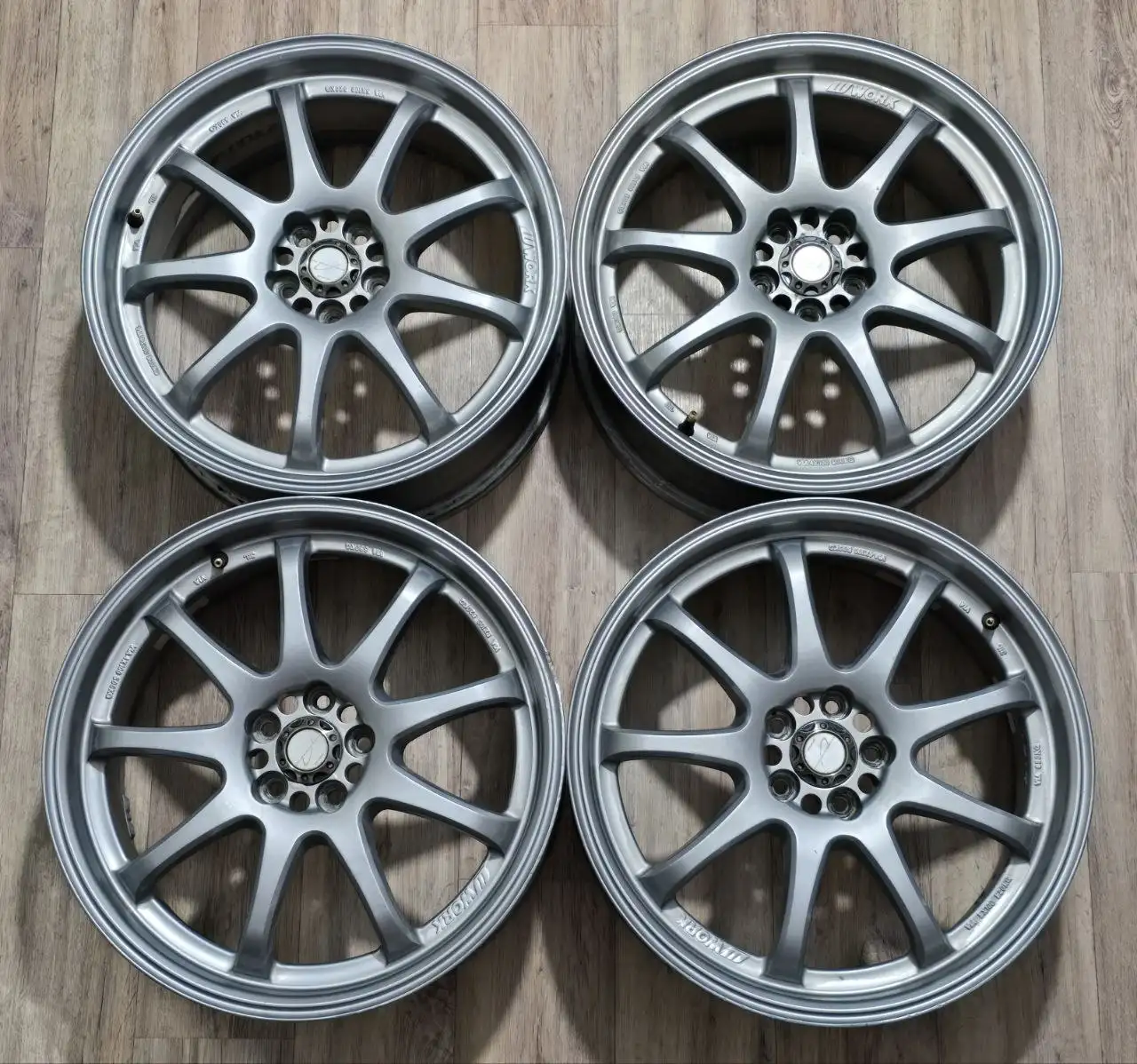 Комплект дисков WORK EMOTION XD9 18 дюймов - Запчасти (Авто) в Краснодар