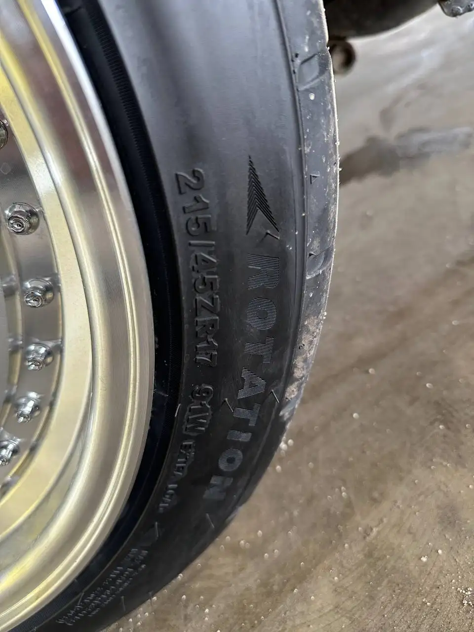 Разноширокий комплект р17 4х100 - Колёса и шины (Авто) в Краснодар