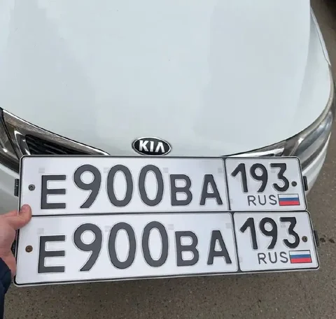 Продажа красивых автомобильных номеров - КПП в Краснодар