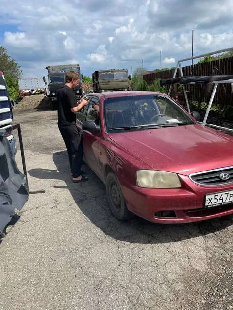 Хендай Акцент 2004 года автомат - Авто в Ленинградская