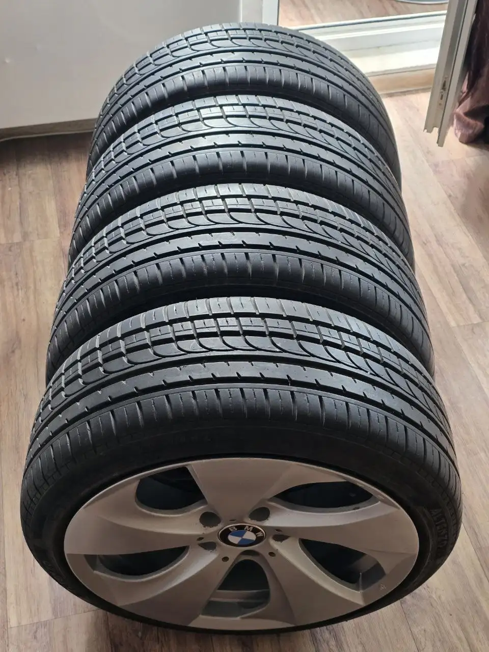 Колеса в сборе на BMW (297 стиль) 18" с резиной - Колёса и шины (Авто) в Краснодар