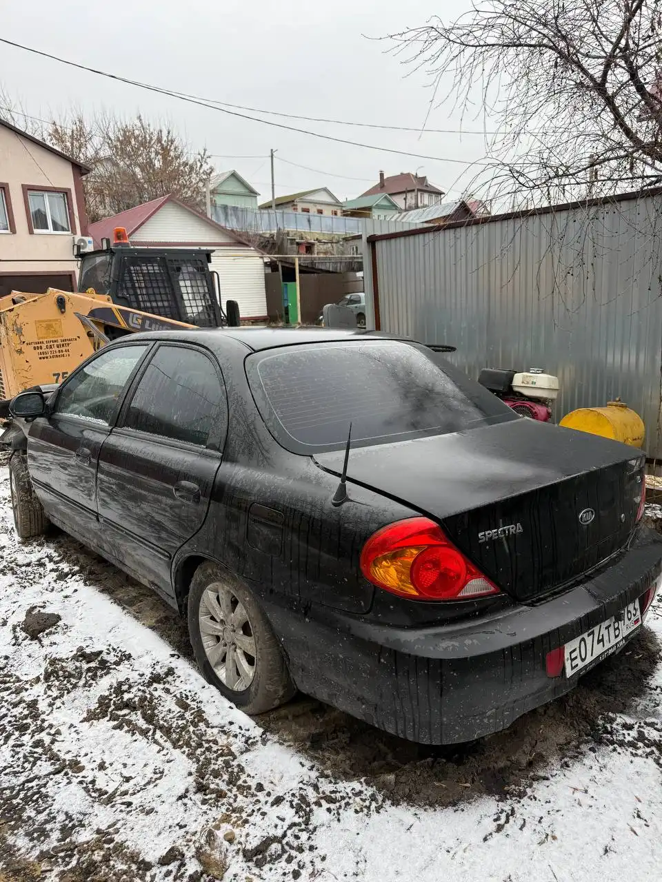 Kia Spectra 2006 после ДТП