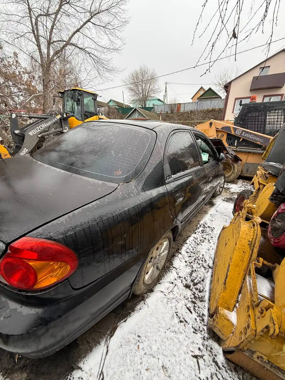 Kia Spectra 2006 после ДТП
