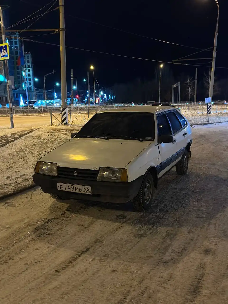 Продам ВАЗ 2109 белого цвета в отличном состоянии