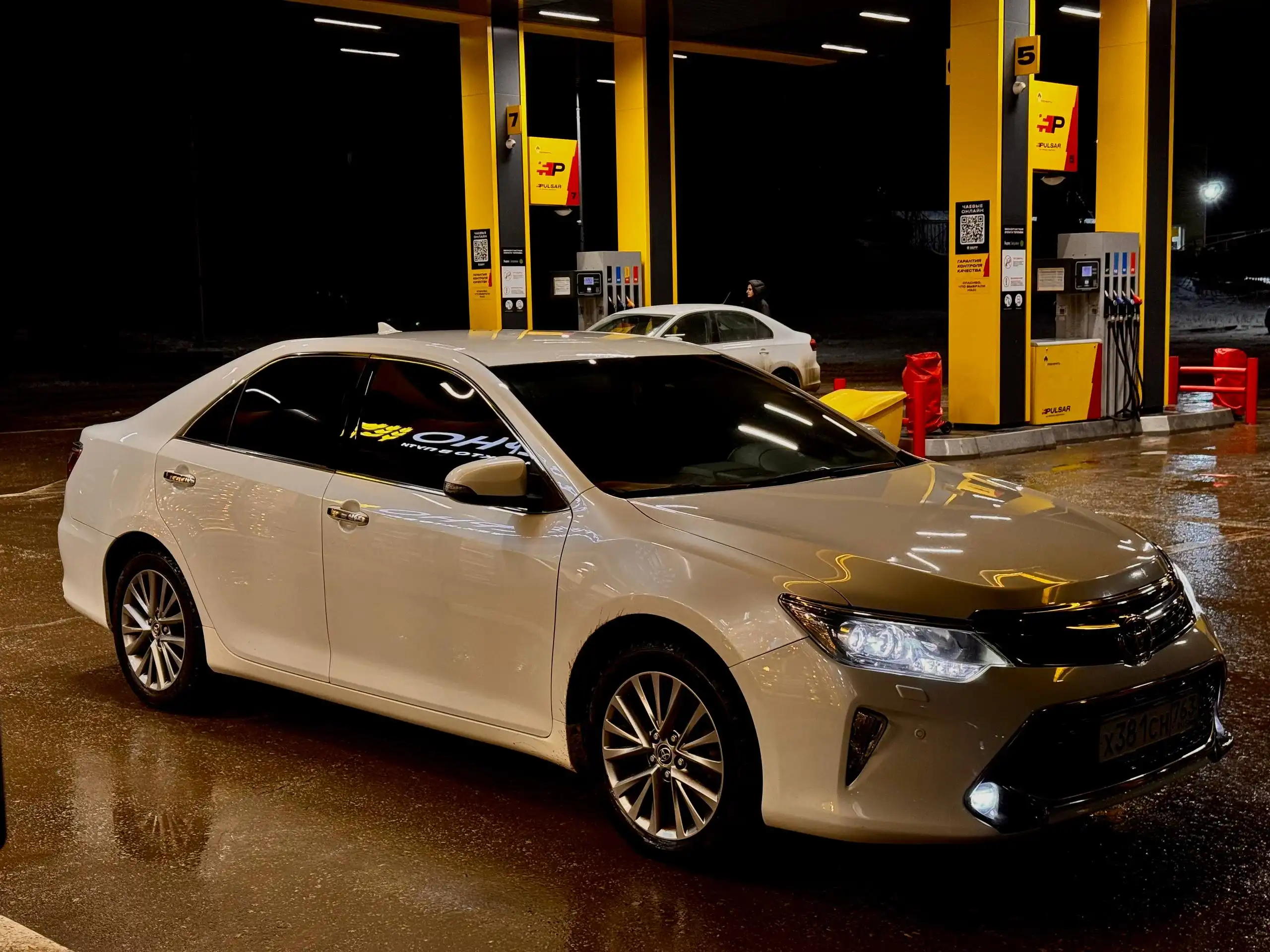 Toyota Camry 55 рестайлинг 2017 года