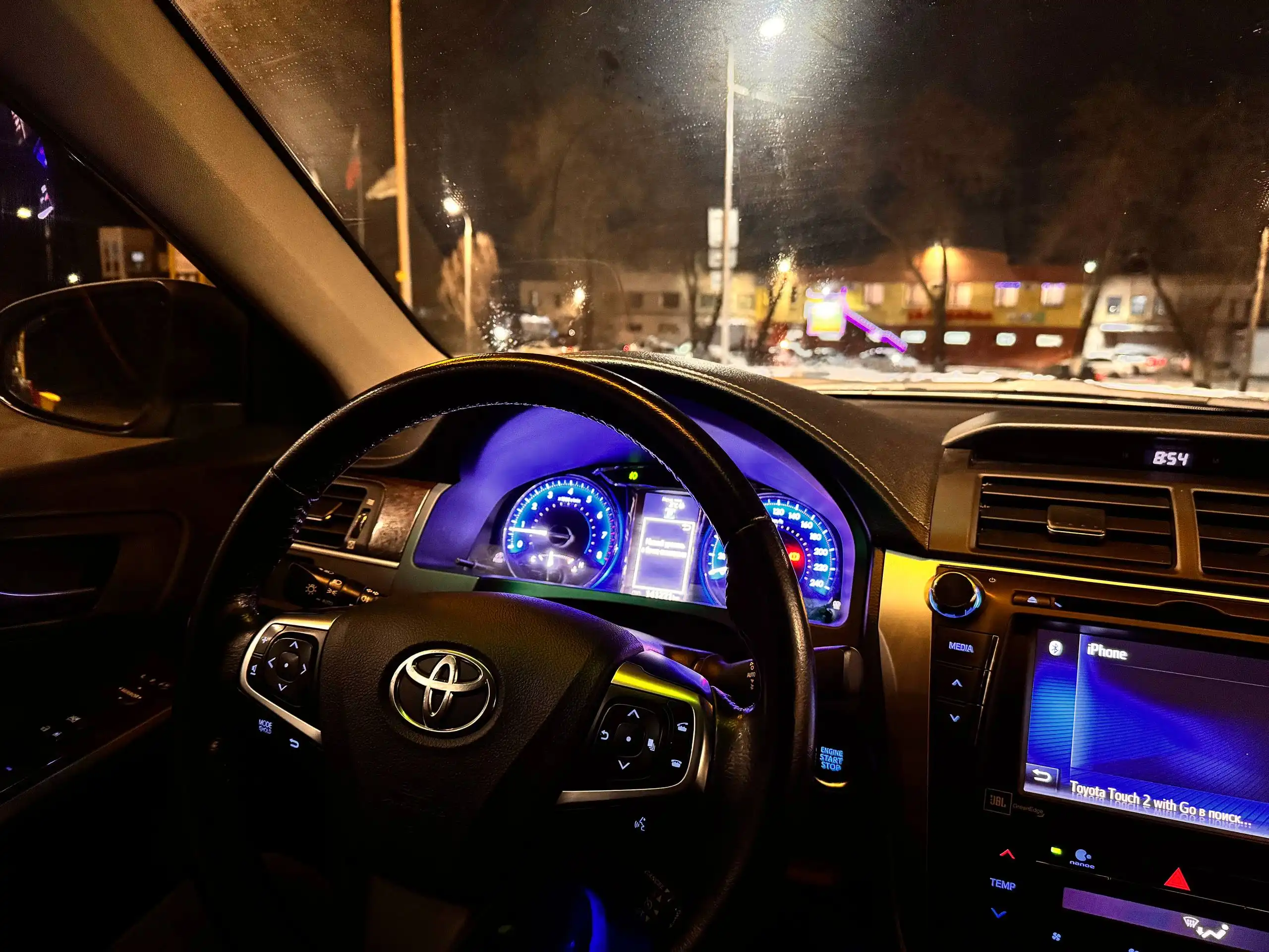 Toyota Camry 55 рестайлинг 2017 года