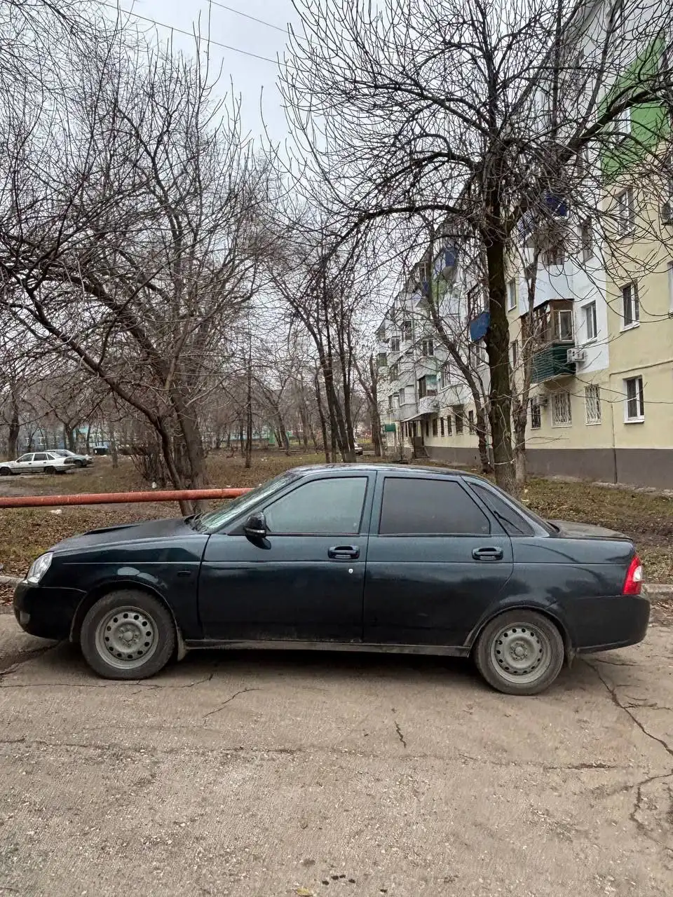 Lada Priora 2007 цвета Цунами с пробегом 185 тыс. км