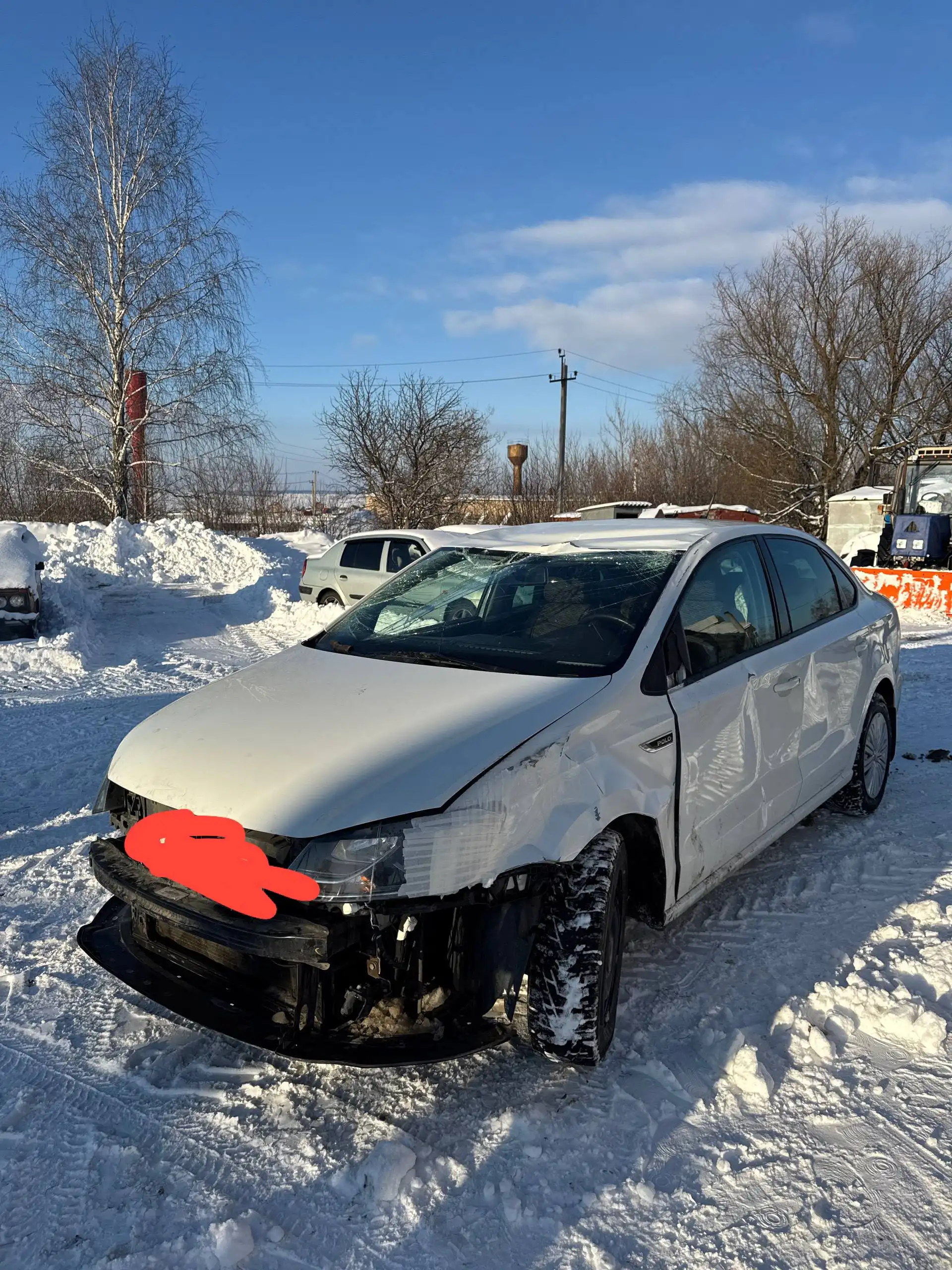 Поврежденный автомобиль 2018 года в Самаре