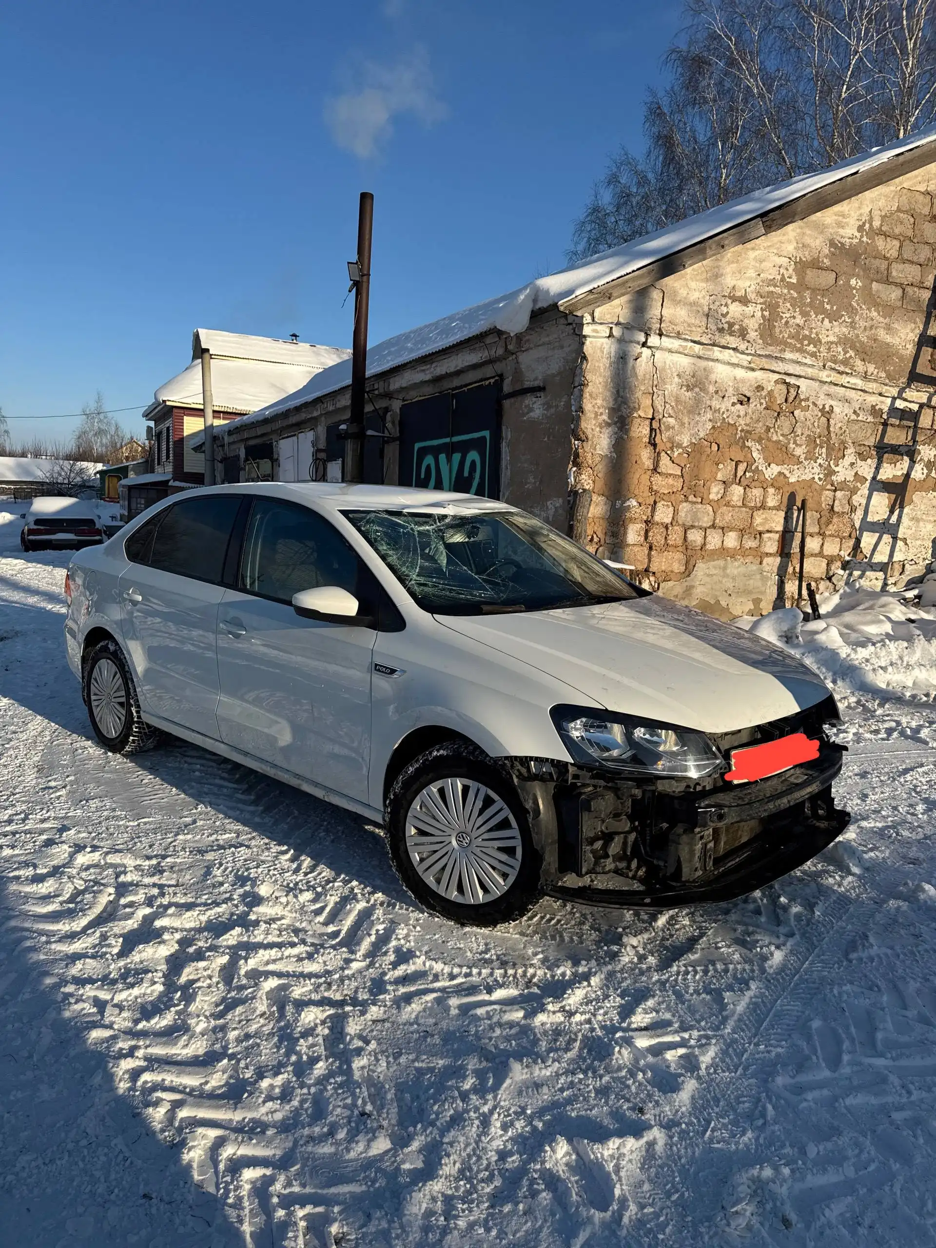Поврежденный автомобиль 2018 года в Самаре