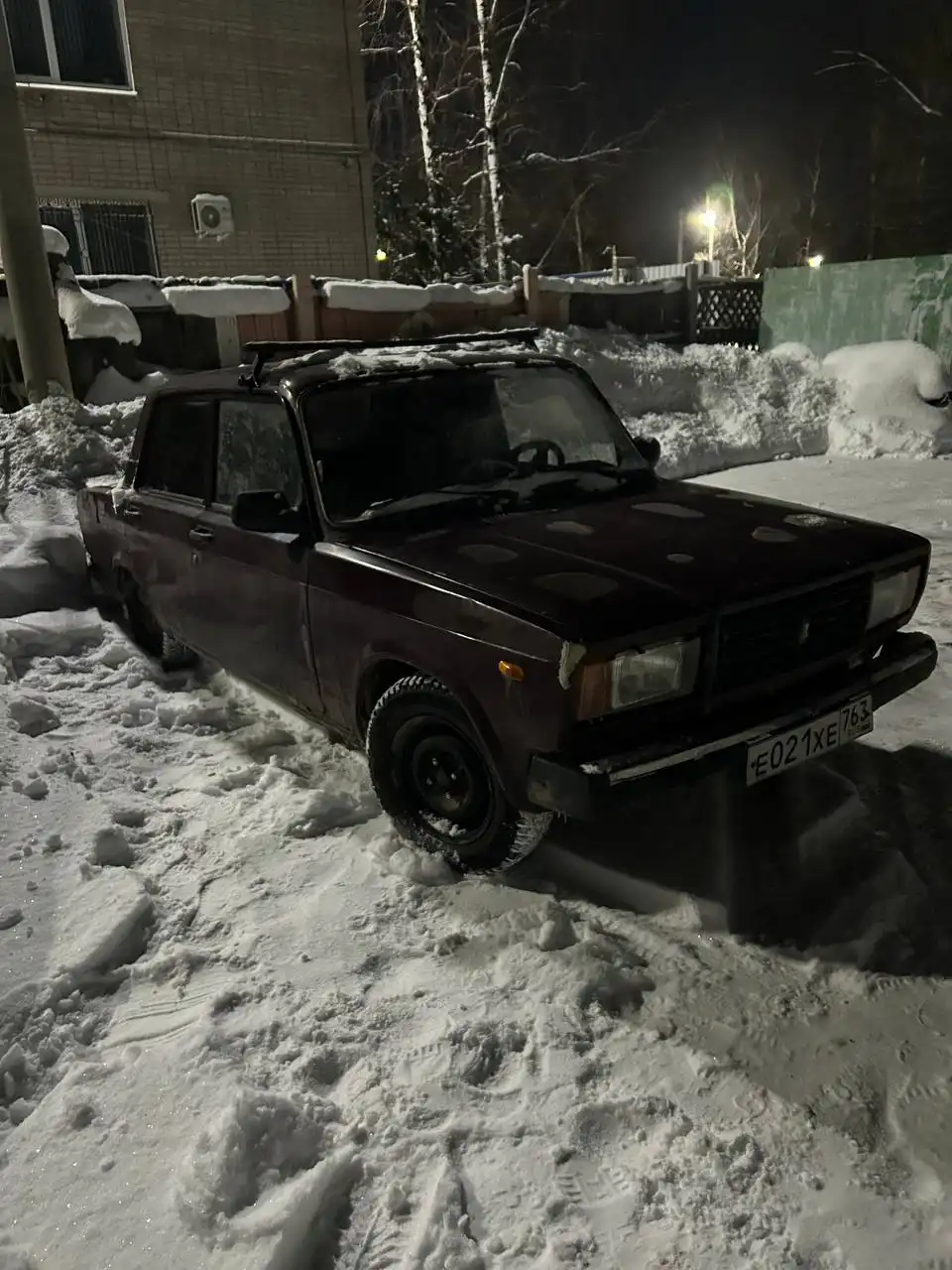 ВАЗ 2107 инжектор 2007 года с зимней резиной - Авто в Кинель