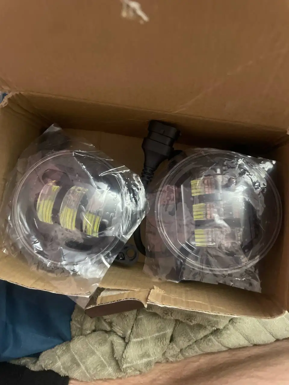 Туманки для Приоры с проводами - Освещение (Запчасти) в Самара