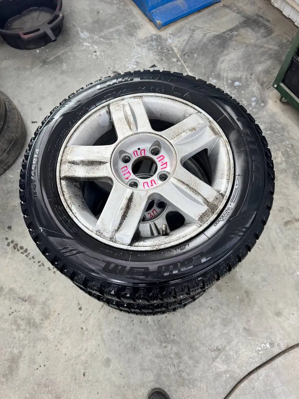 Колеса от Сандеро 4х100r14 - Колеса и диски (Запчасти) в Самара