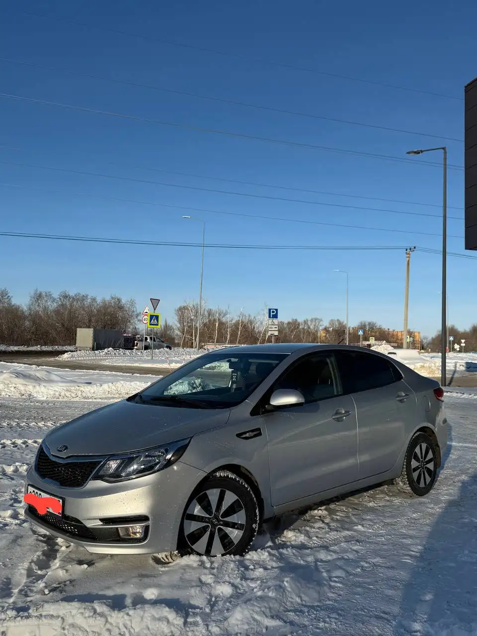 Kia Rio 2016 года с пробегом 100 тыс. км - Легковые автомобили (Авто) в Тольятти