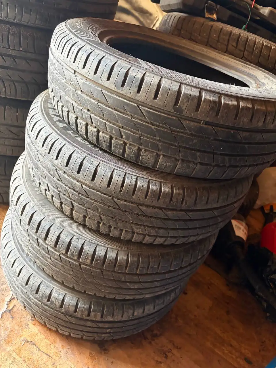 Матизка 155/70 R13 - Шины и диски (Запчасти) в Самара