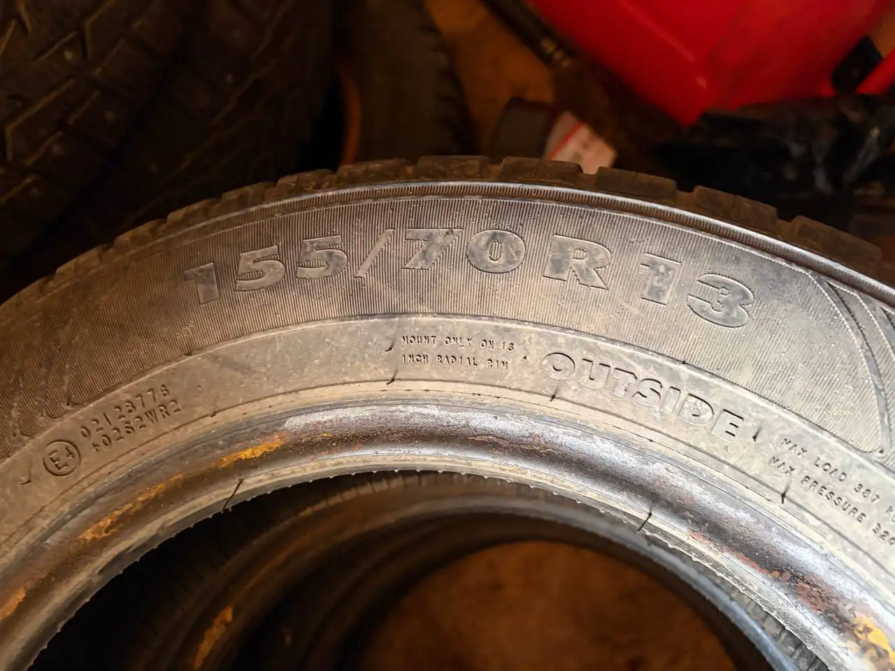 Матизка 155/70 R13 - Шины и диски (Запчасти) в Самара