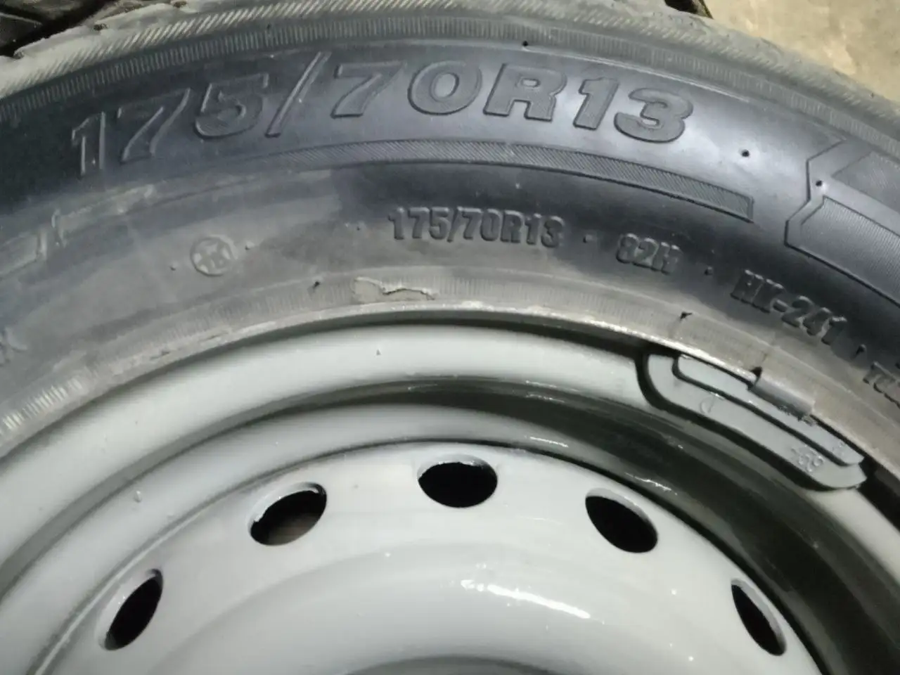 Летние колеса R13 175/70 с дисками - Шины и диски (Авто) в Тольятти