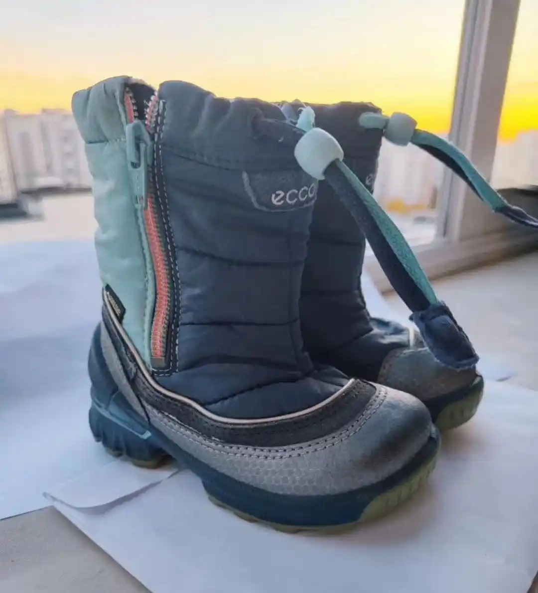 Демисезонные сапожки Ecco Gore tex для малыша - Товары для детей в Бутово