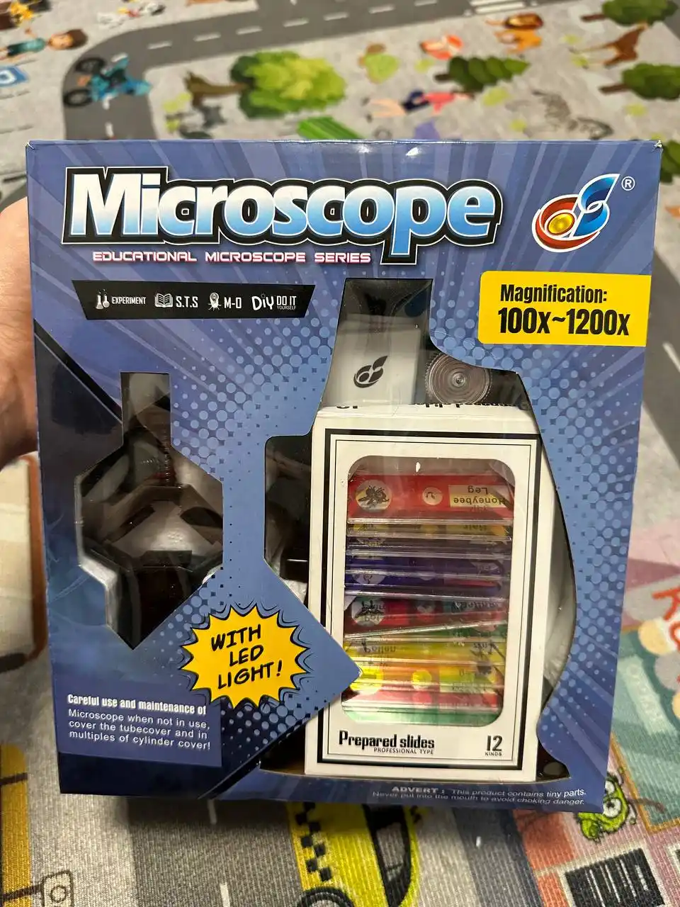 Микроскоп детский с подсветкой - частное объявление в Боброво