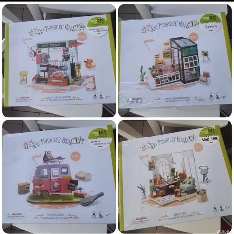 Румбоксы - наборы для сборки миниатюрных комнат - частное объявление в Солнцево-парк