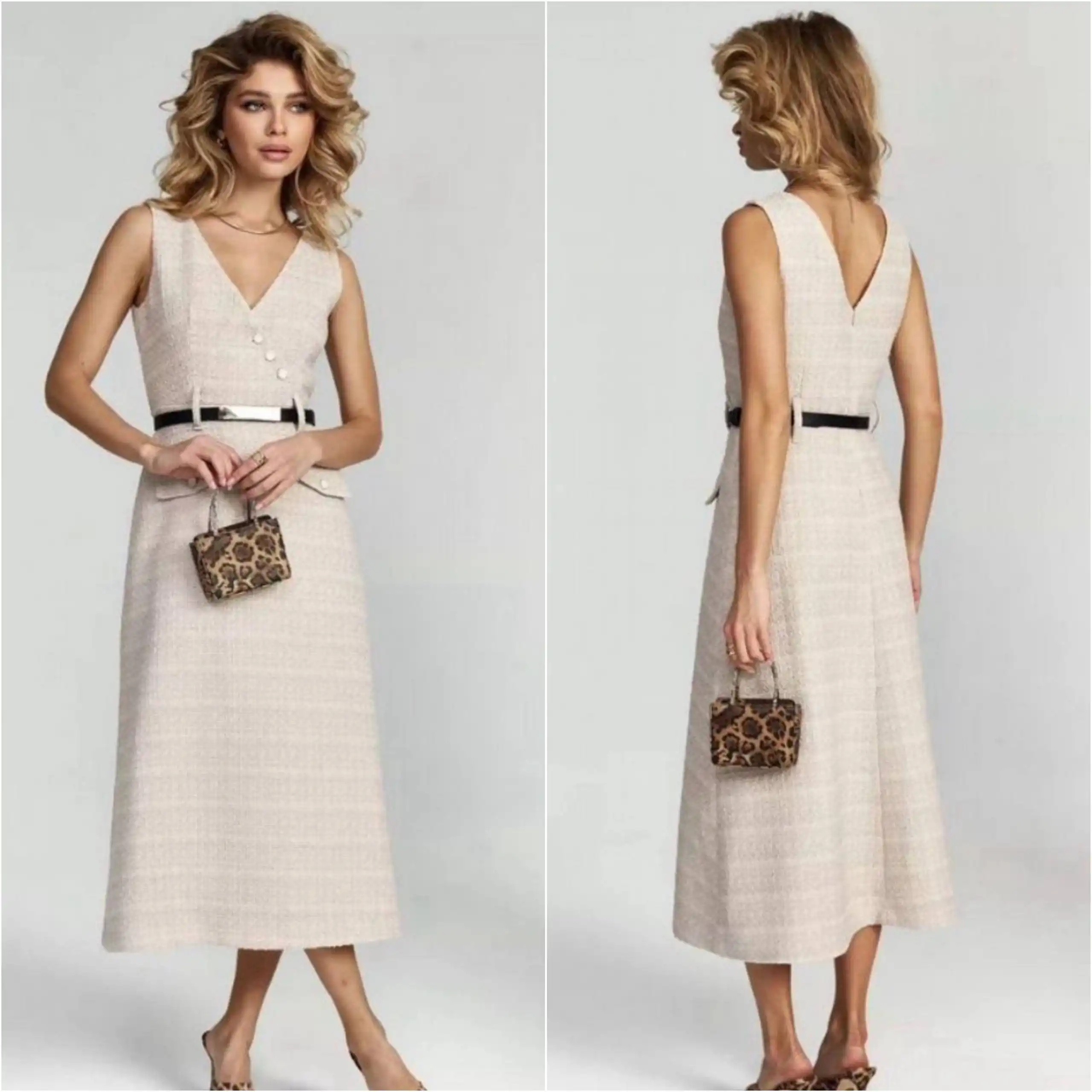 Твидовый сарафан Warm to Wear