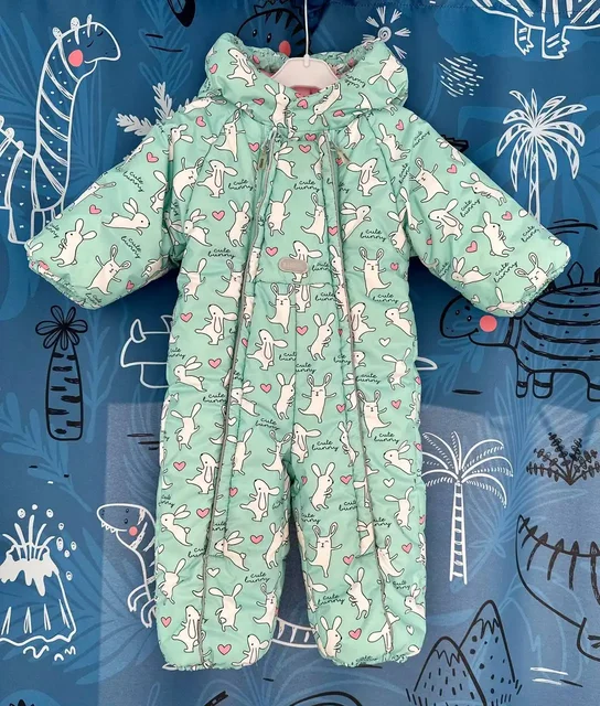 Зимний комбинезон для девочек 80 размер - частное объявление в Боброво