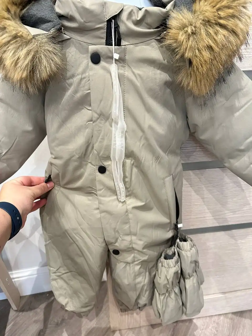 Зимний комбинезон последний размер