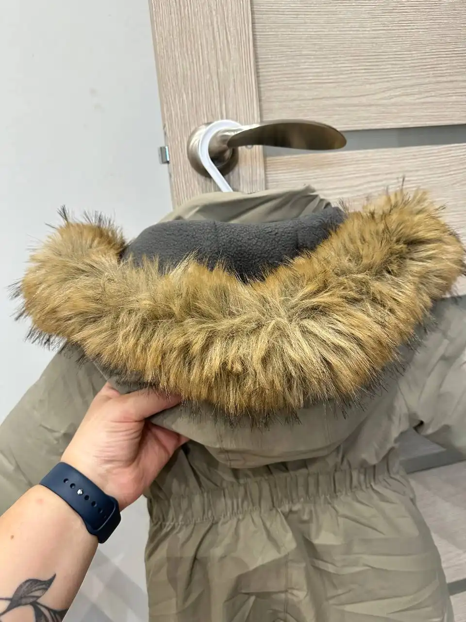 Зимний комбинезон последний размер