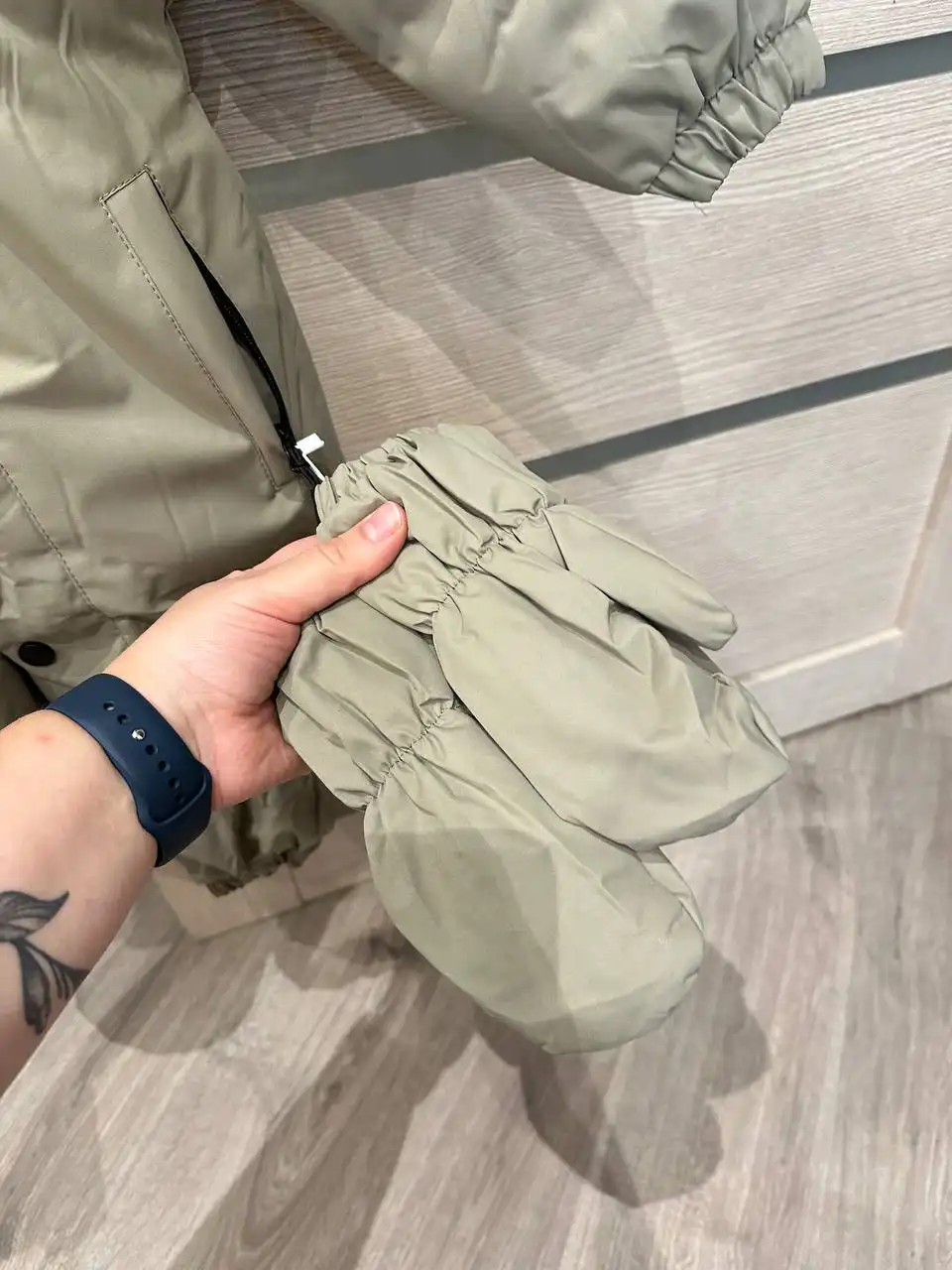 Зимний комбинезон последний размер