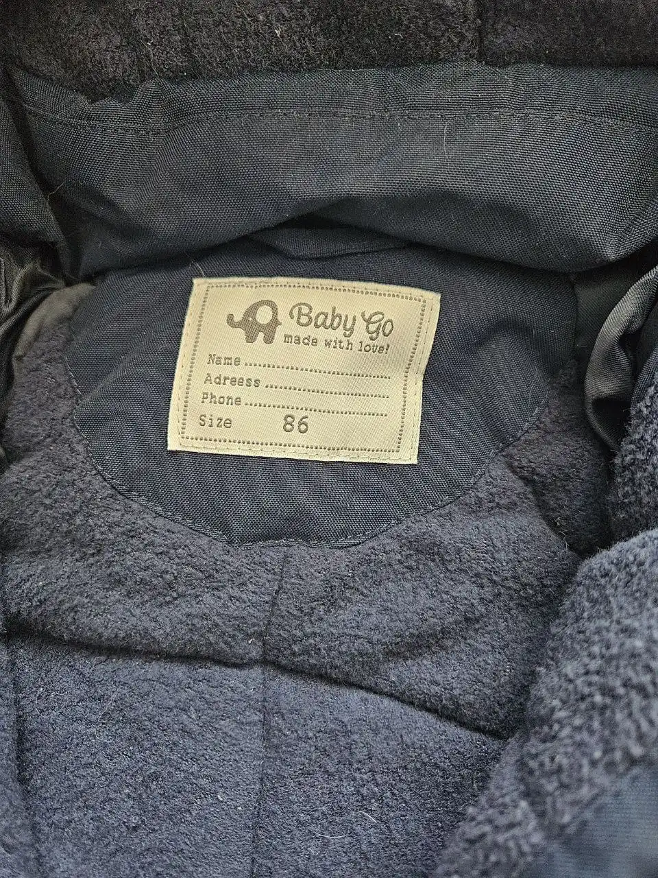 Комбинезон Baby Go зимний размер 86