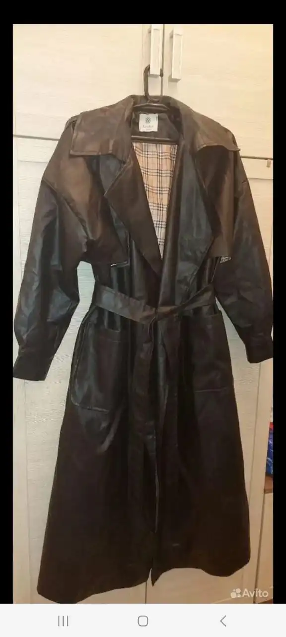 Стильный плащ тренч от Kamillux, размер S
