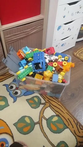 Продажа ящика конструктора Лего с железной дорогой - Хобби и отдых в Москва