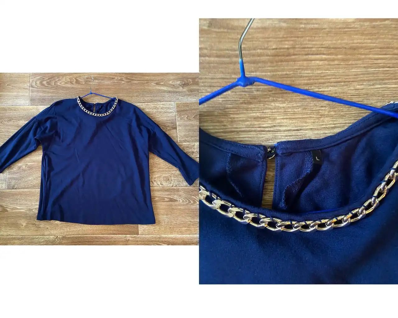 Трикотажная кофта размер L