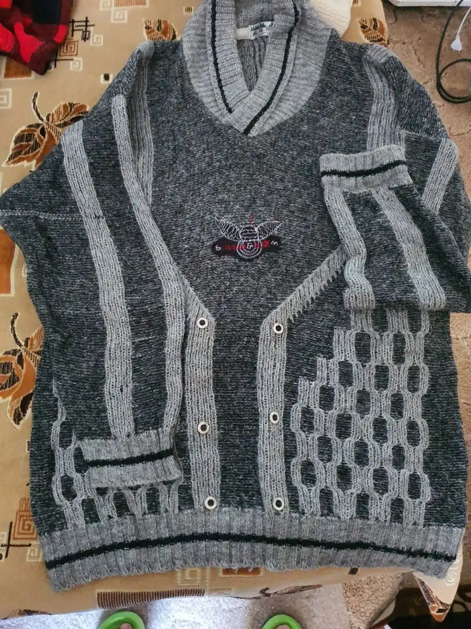 Новый мохеровый свитер р52-54