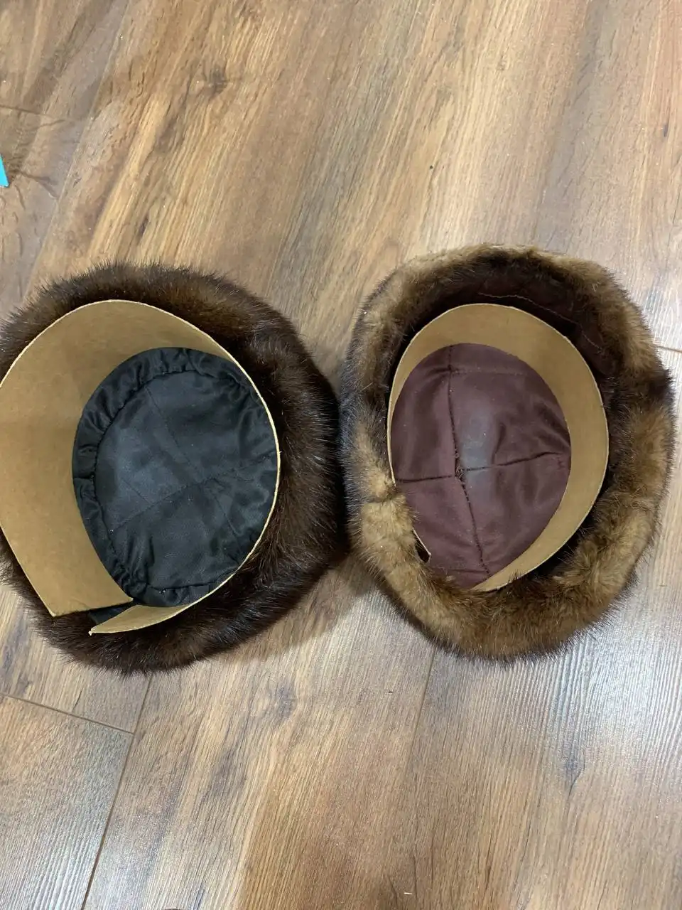 Продажа шапок из норки