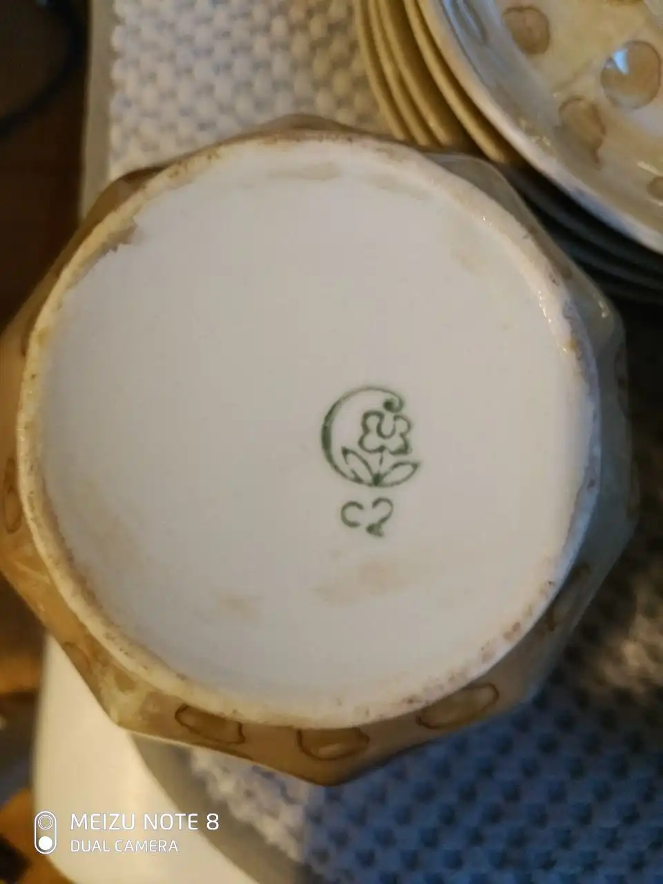 Винтажный советский чайный сервиз на 5 персон