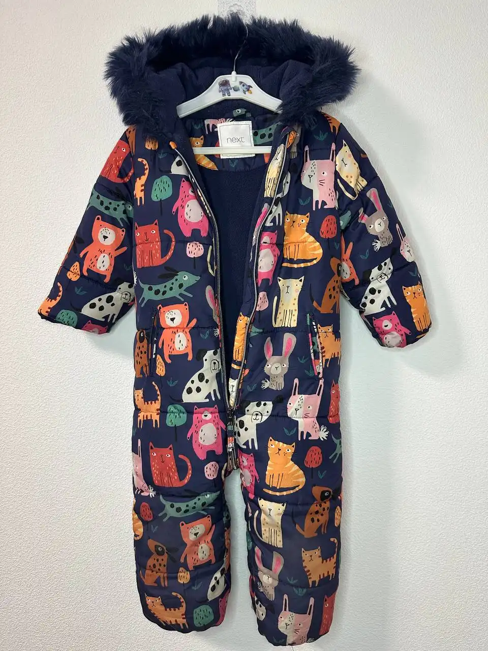 Зимний комбинезон для девочки 92 размера