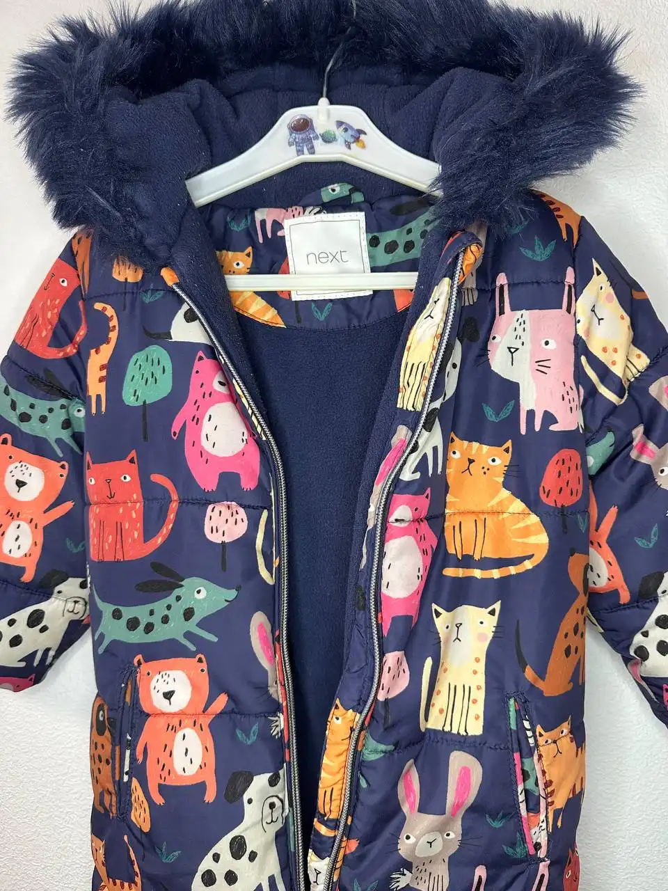 Зимний комбинезон для девочки 92 размера