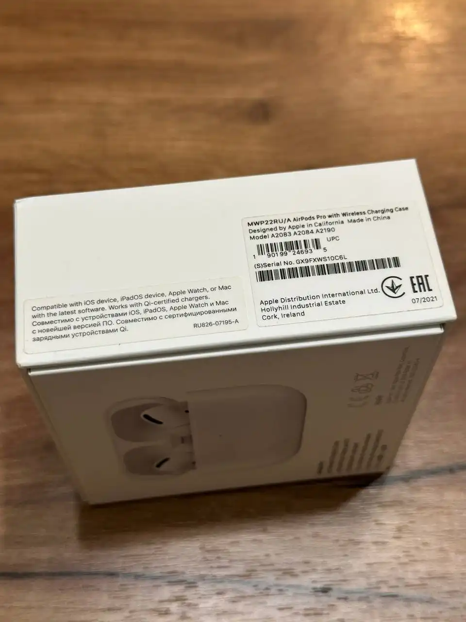 Наушники AirPods Pro оригинал с шумоподавлением