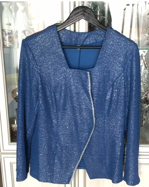 Праздничный костюм с юбкой нежно-голубого цвета размер 48 - частное объявление в Подольск