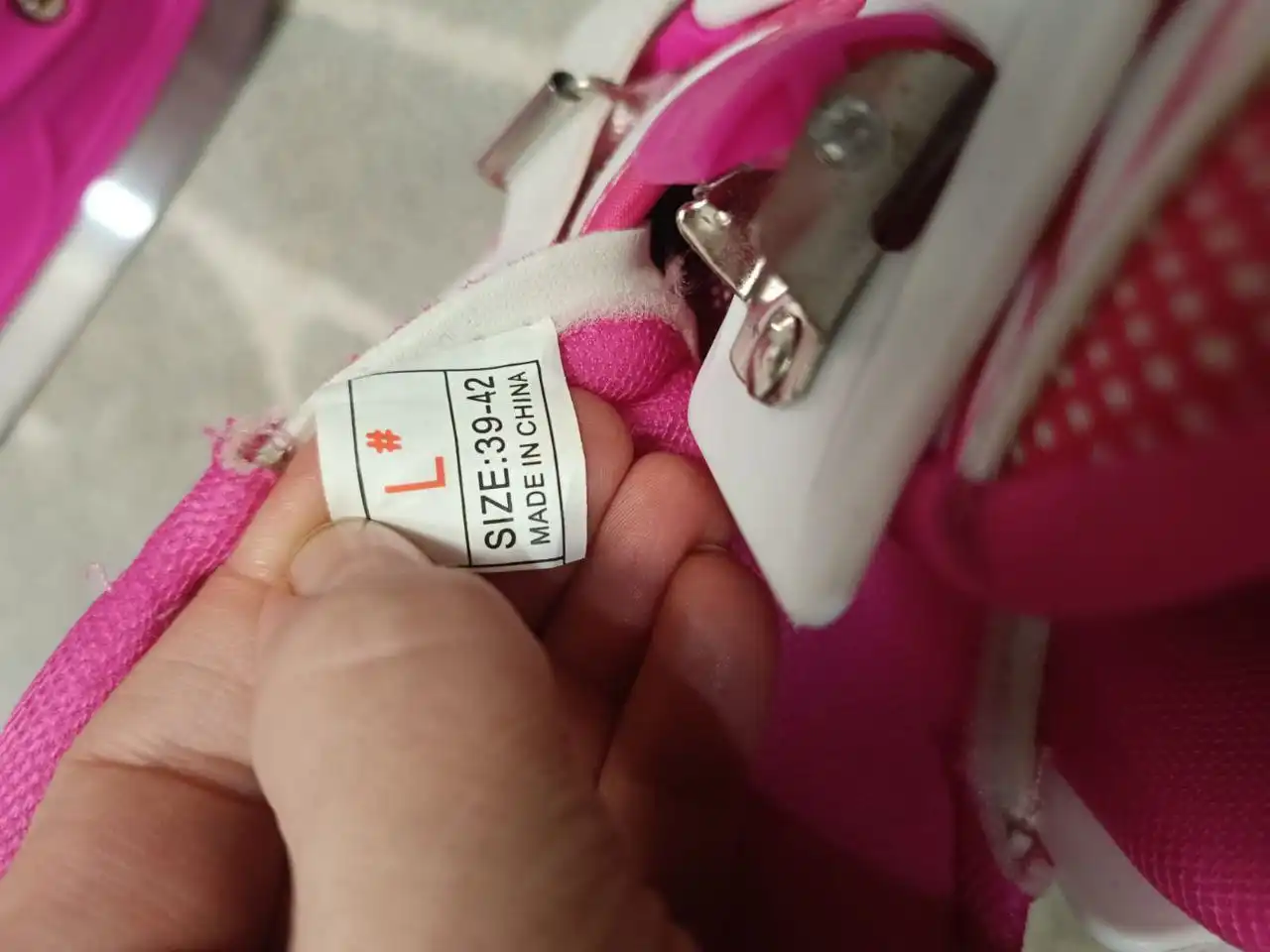 Раздвижные коньки для девочек 39-42 размер