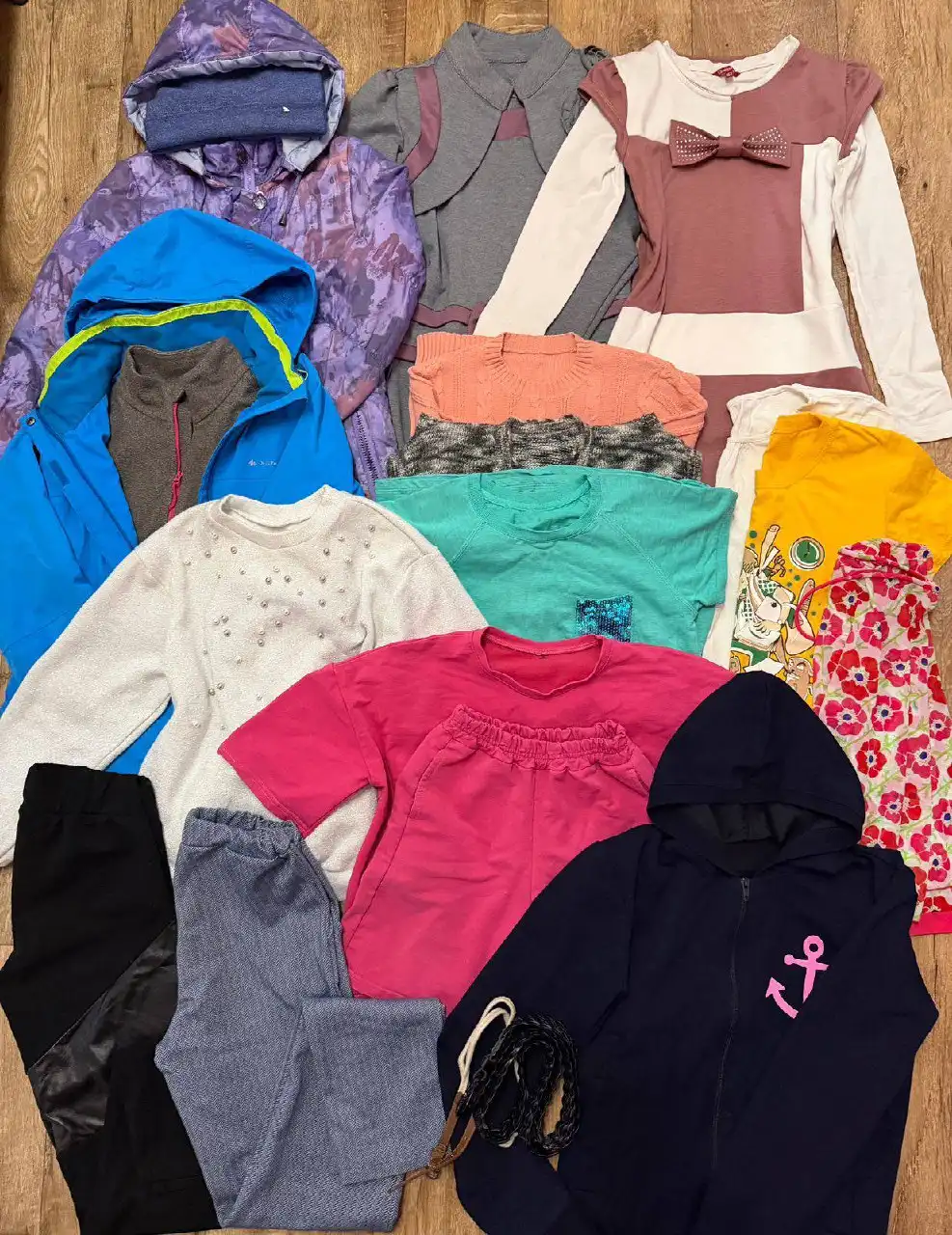 Пакет одежды для девочки