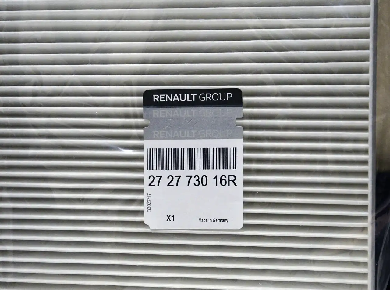 Продается фильтр салона Renault 272773016R