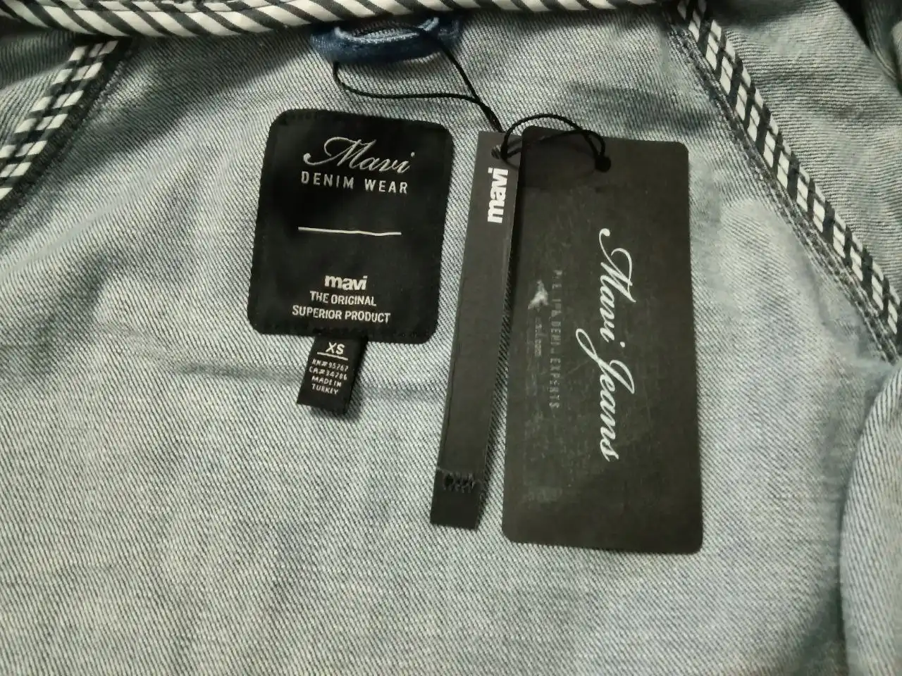 Женская джинсовая куртка Mavi с капюшоном, новая с бирками - Верхняя одежда (Одежда) в Москва