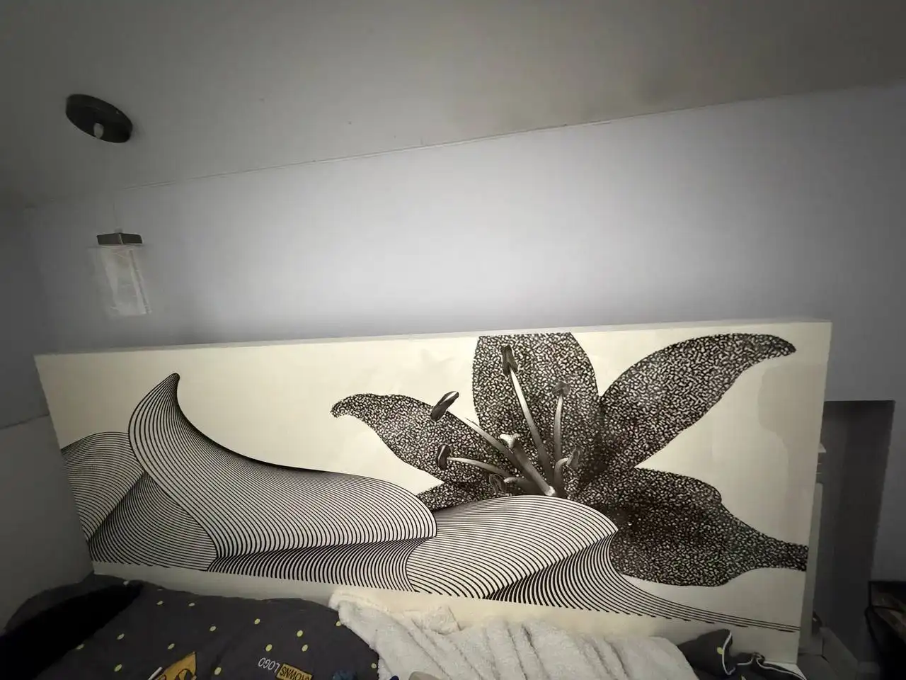 Кровать и двери шкафа итальянские