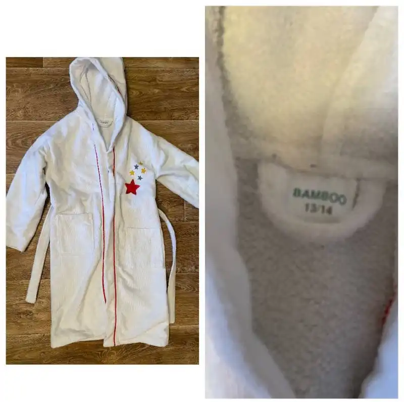 Детский махровый халат