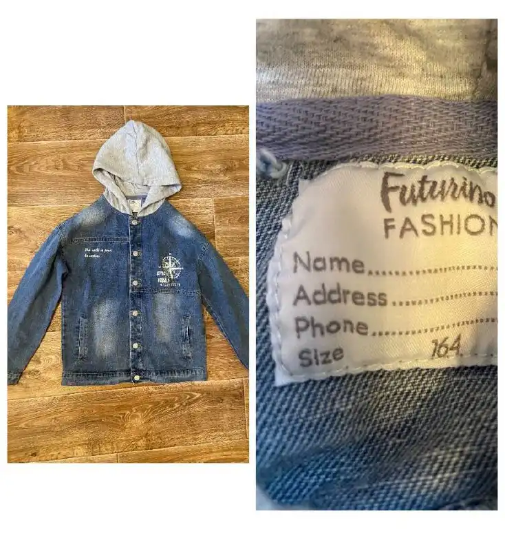 Джинсовая куртка Futurino для мальчика размер 164